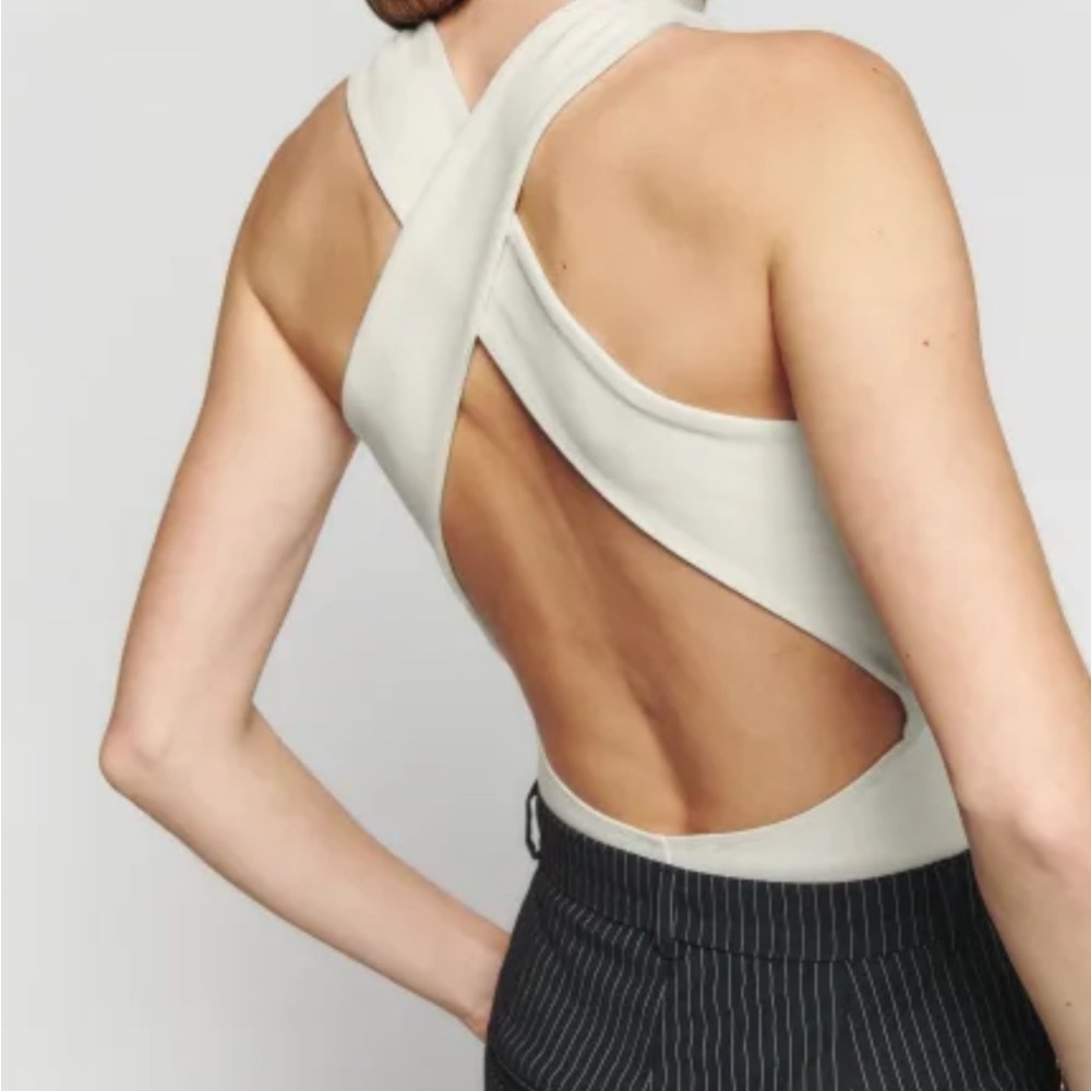 Reformation Maeve Knit Bodysuit. NWT. Never worn.